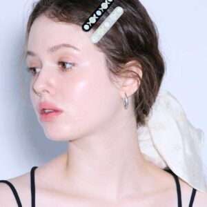 [hong] Barrette florale en nacre – Petit – Image 4