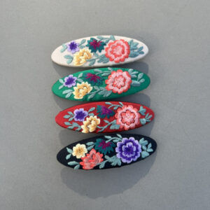 [hand+] Barrette brodée – Assi – Image 3