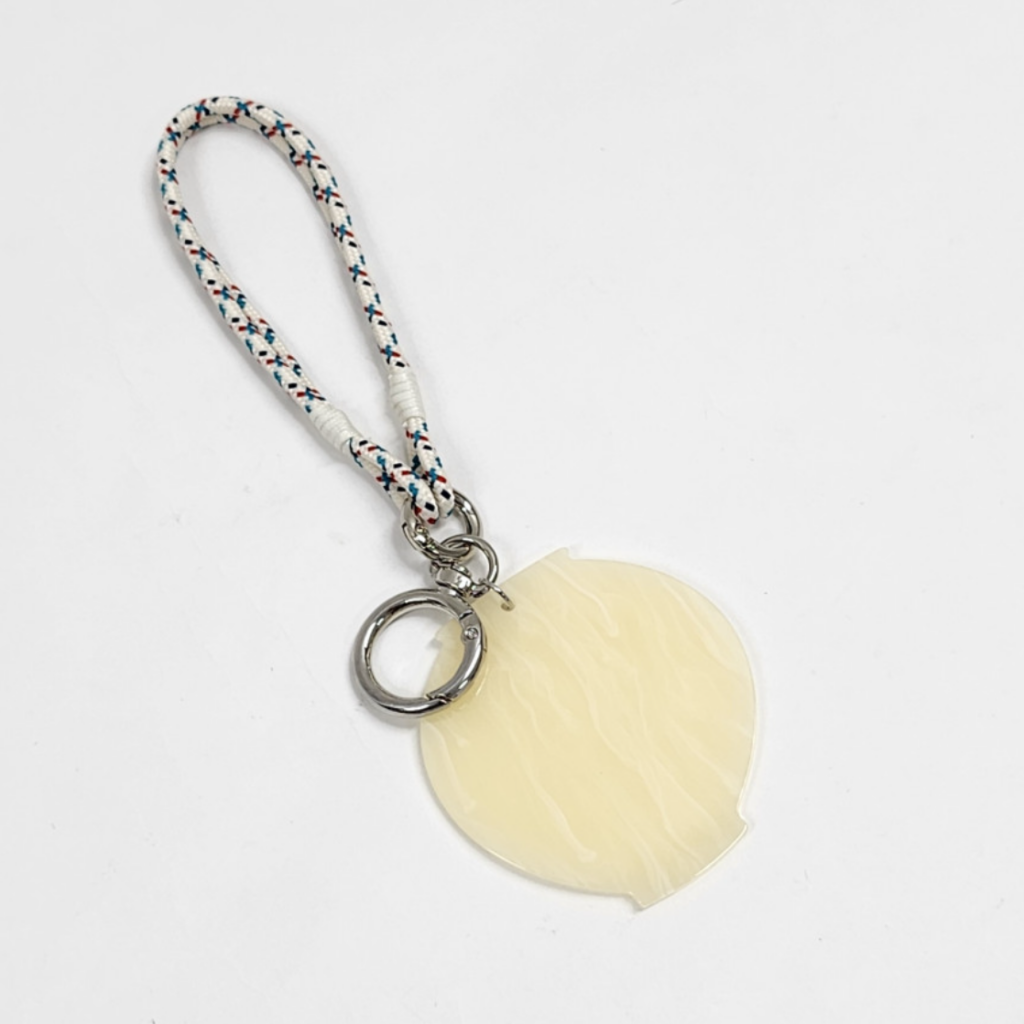 Porte-clés à pompon – Baekja & Cheongja