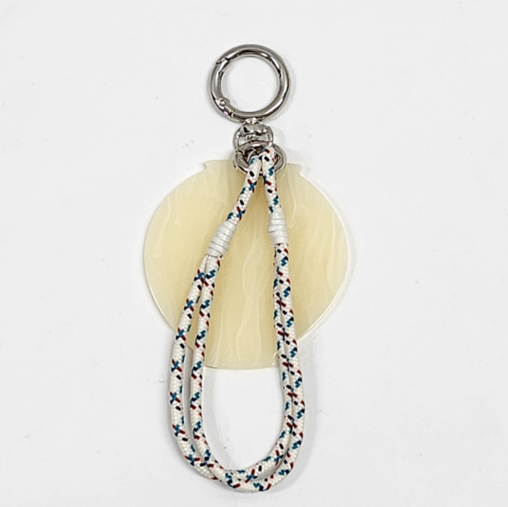 Porte-clés à pompon – Baekja & Cheongja