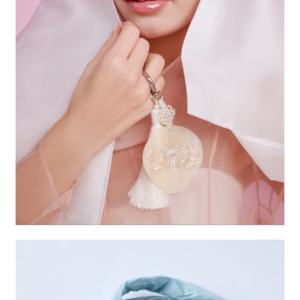 [hong] Porte-clés en nacre coréenne [Collection MU:DS] – Image 6