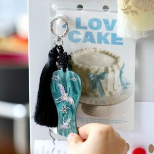 [hong] Porte-clés en nacre coréenne [Collection MU:DS] – Image 4