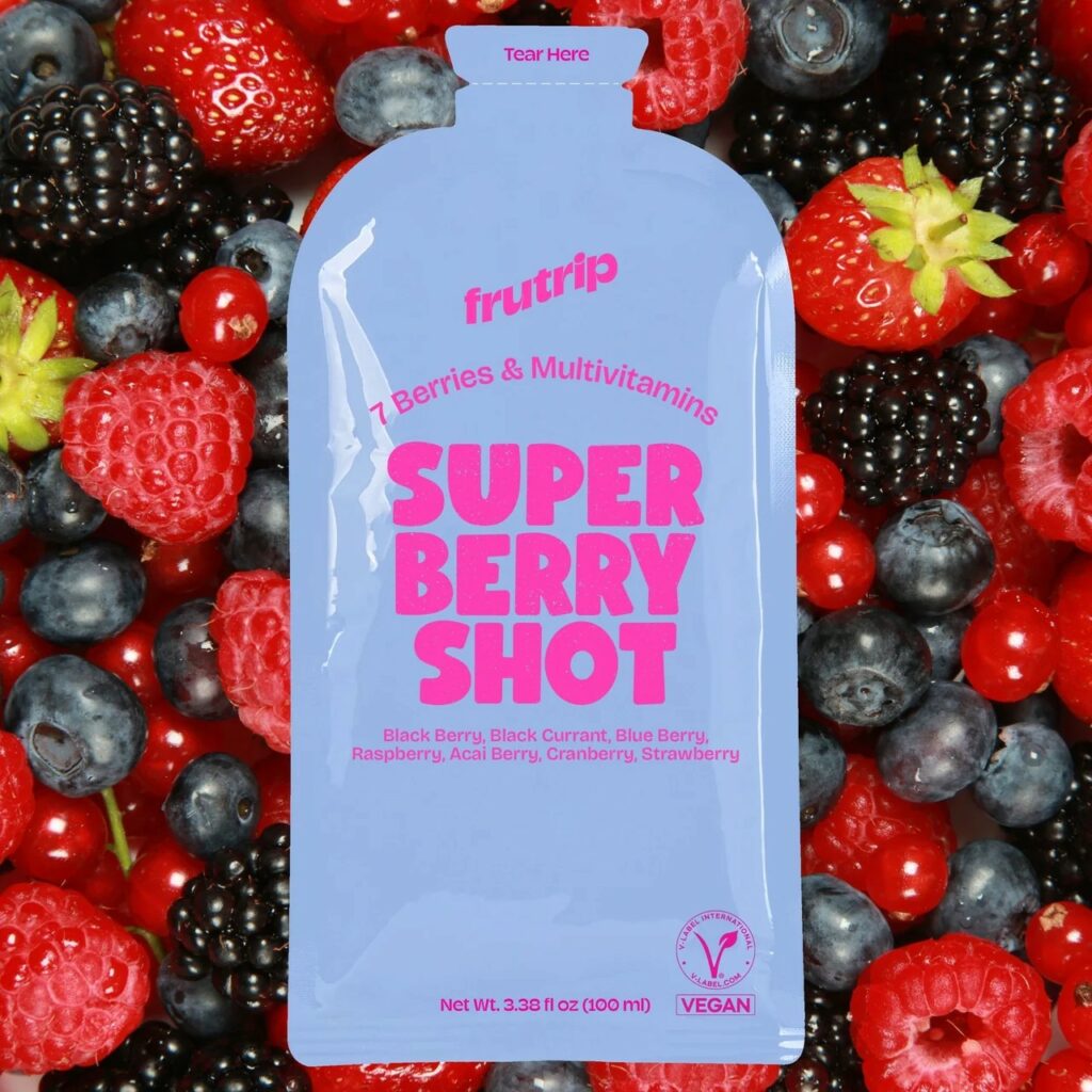 FRUTRIP Super Berry Shot – 7 baies & multivitamines