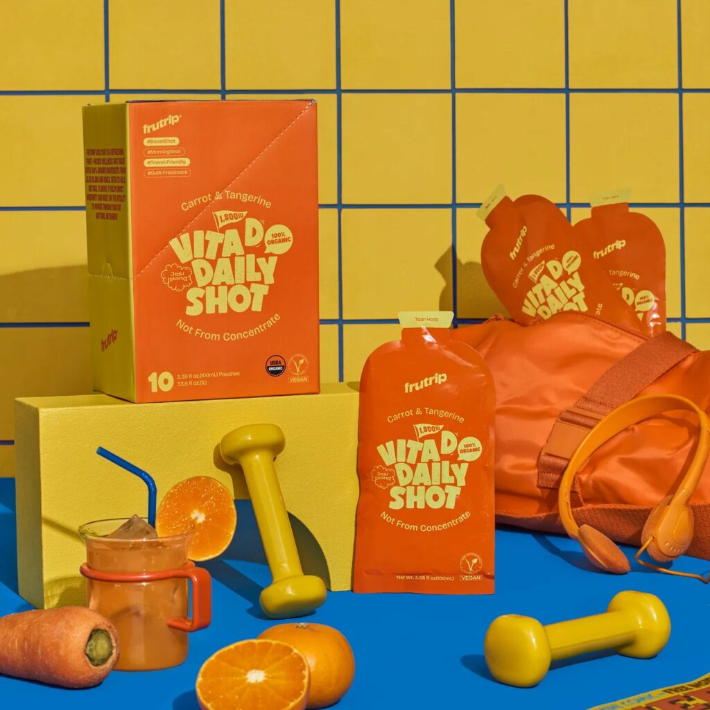 FRUTRIP Vita-D Daily Shot – Carotte & mandarine