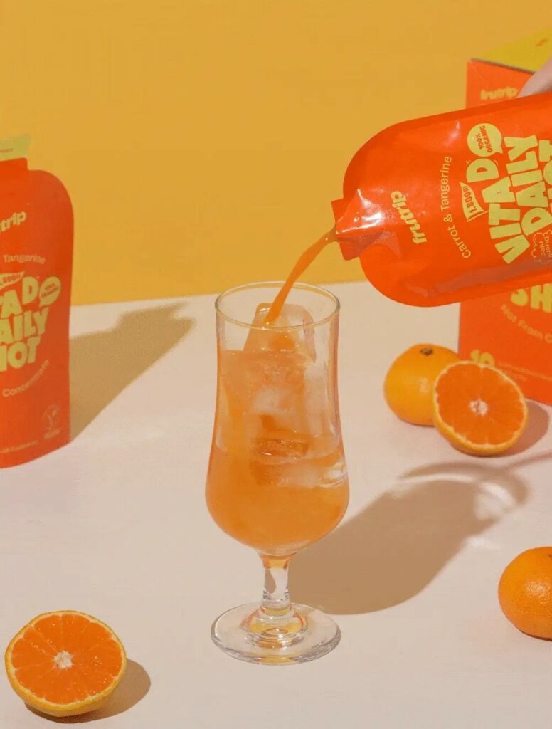 FRUTRIP Vita-D Daily Shot – Carotte & mandarine